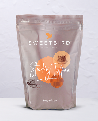 Sweetbird - Sticky Toffee Frappé Mix - 1 kg - Vegetarian