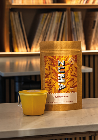 Zuma  Chai con cúrcuma 100 g - Mezcla de hierbas - Vegano