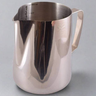 Jarra de leche de acero inoxidable Espresso Gear de 0,9 L, ideal para espumar.