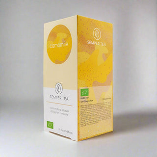Semper Tea - Organic Chamomile Tea - 18 Pyramid Bags