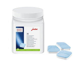 Jura - Pastillas Descalcificadoras para Cafetera - 2 Fases - 36 uds