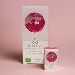 Semper Tea Herbal Infusion – 18 Pyramid Tea Bags