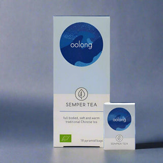 Semper Tea Oolong – 18 Pyramid Tea Bags