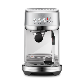Sage Bambino Plus espresso machine in stainless steel with 54mm portafilter