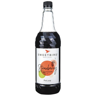 Sweetbird Strawberry Syrup 1 litre PET bottle